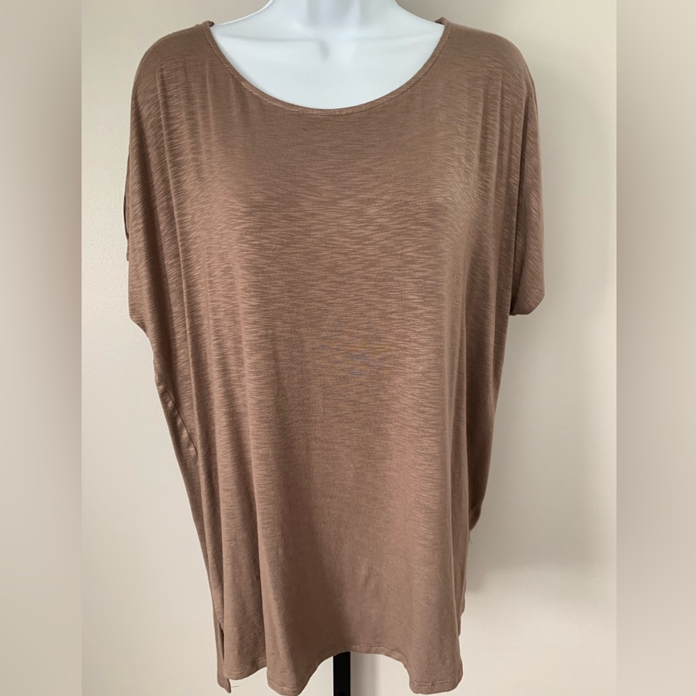 Tahari Cold Shoulder Top